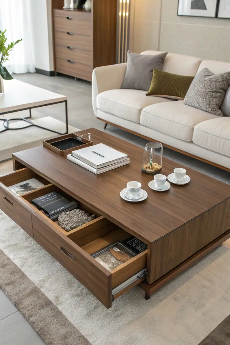 Convertible Coffee Tables That Transform for Entertaining