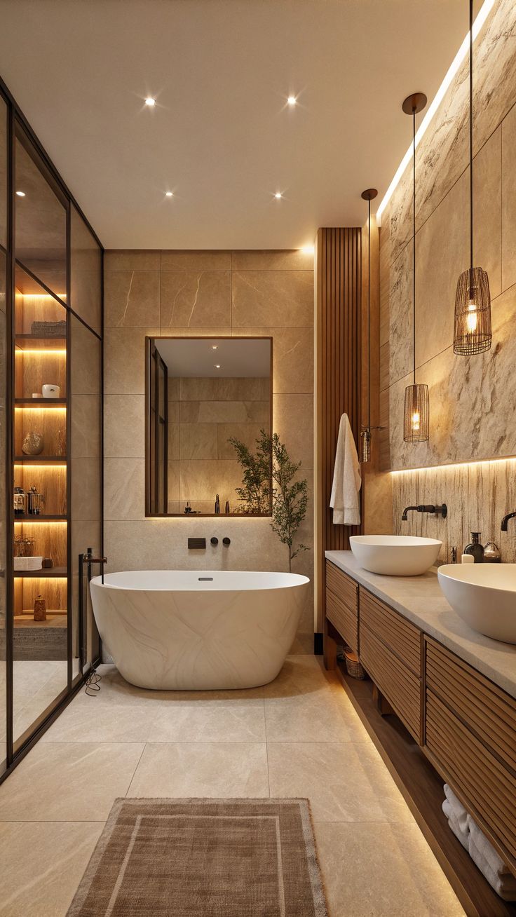 Small Neutral Bathroom Ideas to Maximize Space and Light