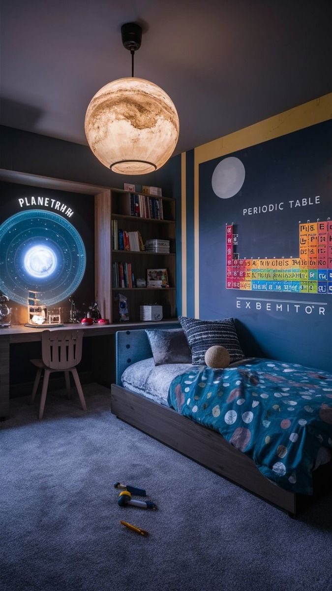 Creative Educational-Themed Kids’ Room Decor Ideas