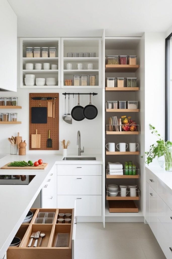 A well-ordered kitchen for maximum efficiency
