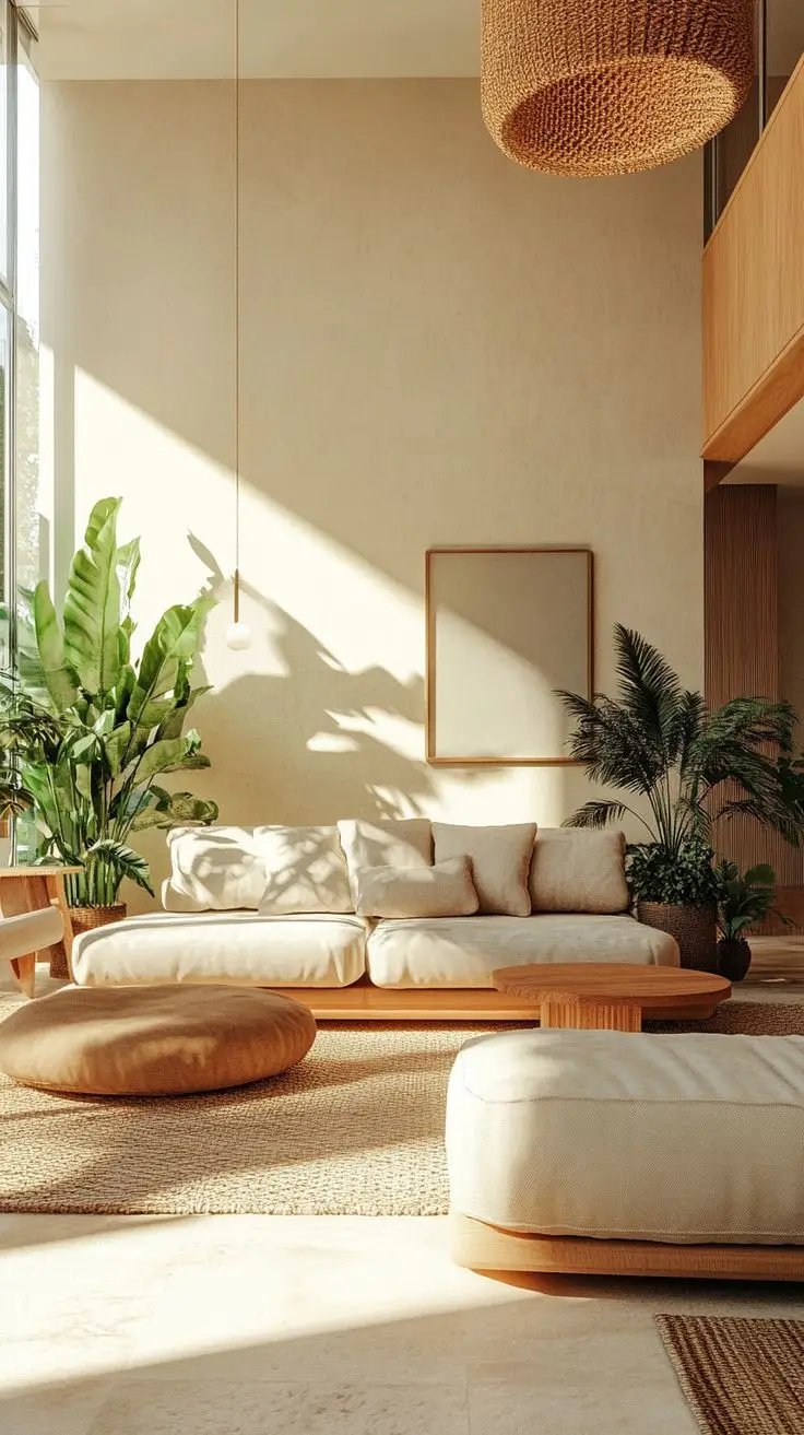 Cozy Modern Living Room Design Ideas with Natural Light